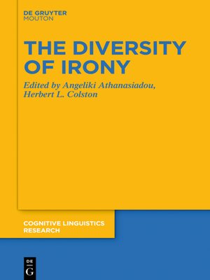 cover image of The Diversity of Irony